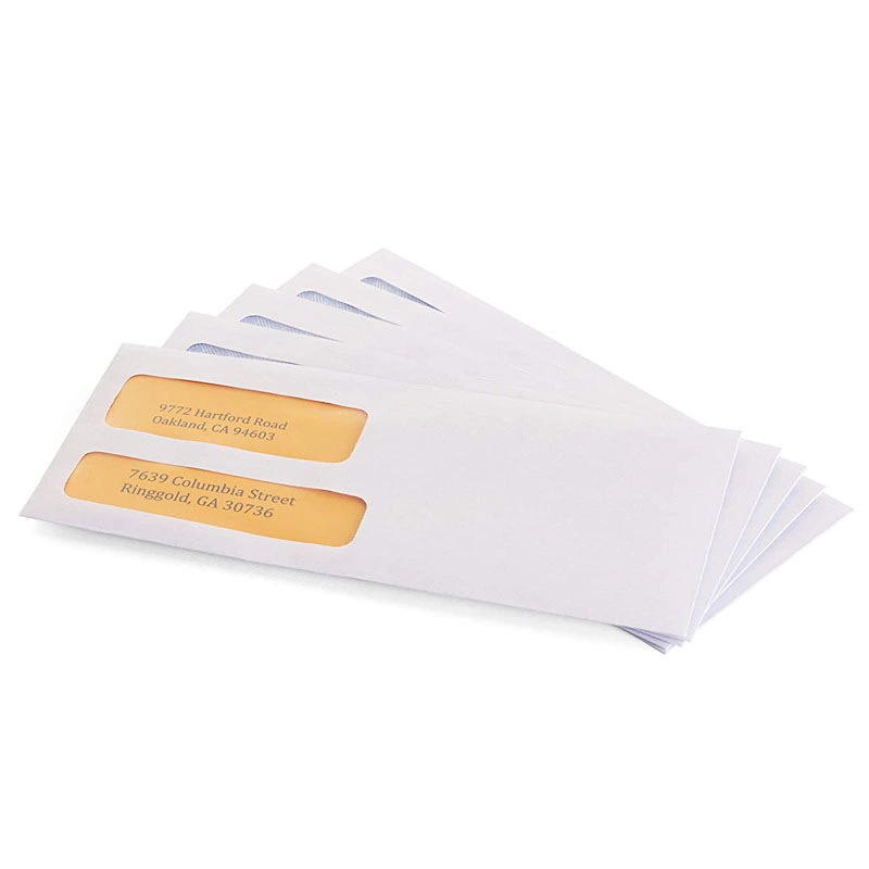 Transparent Window Business Notification Bill Notification Envelope