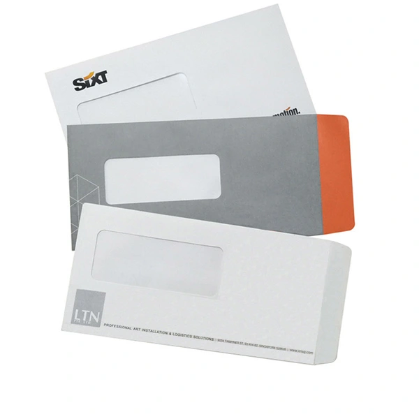 Transparent Window Business Notification Bill Notification Envelope