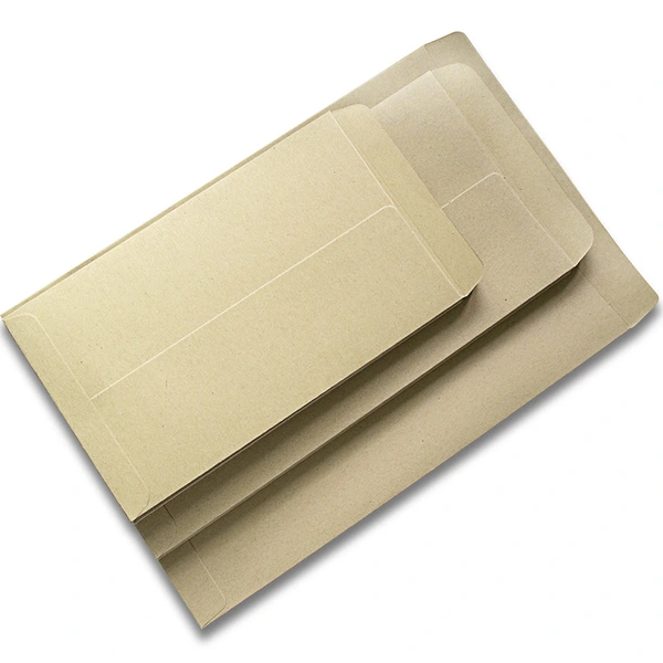 Solid Blank Kraft Paper Bill Invoice Envelope Money Envelope