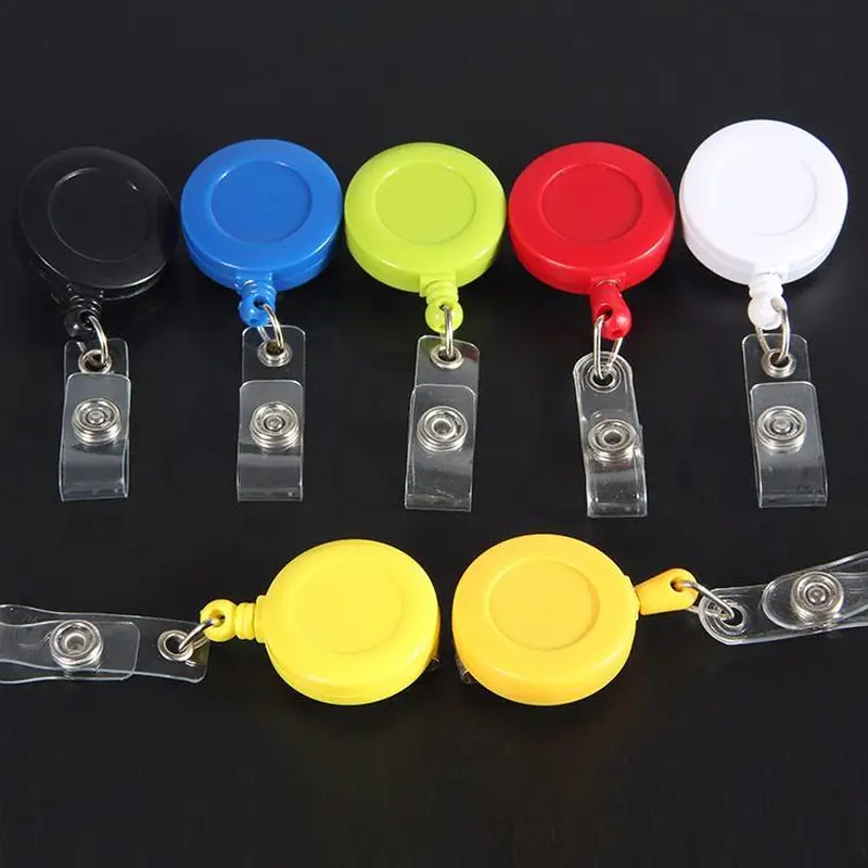 Multicolor Retractable Plastic Pull Badge Reel Wholesale