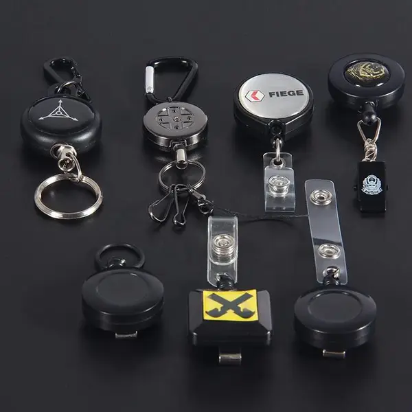 Multicolor Retractable Plastic Pull Badge Reel Wholesale