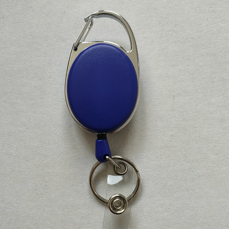 Solid Color Badge Reel with Clip