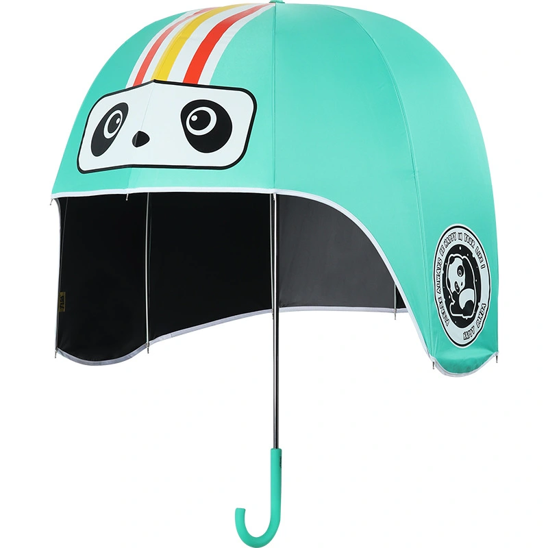 Cartoon Cute Helmet Umbrella Children's Rain Sunshade Umbrella