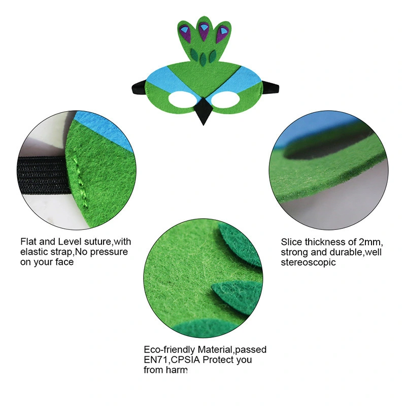 Children's Kindergarten Show Bird Wings Halloween Cloak Felt Capes