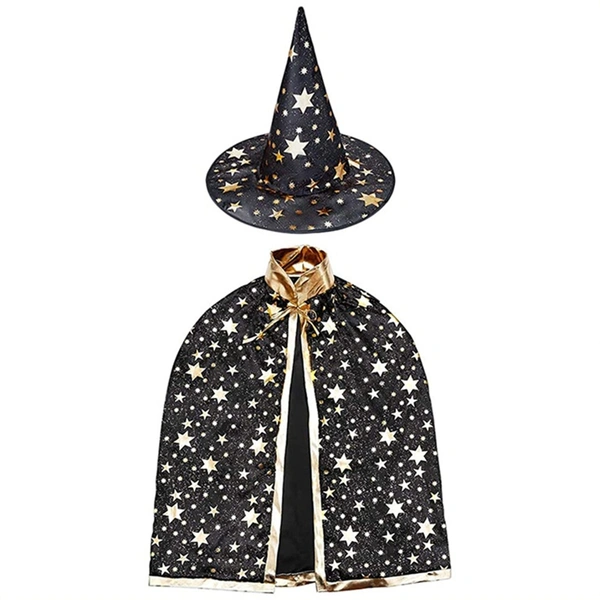 Children Halloween Witch Dress Up Fancy Wear Party Costume