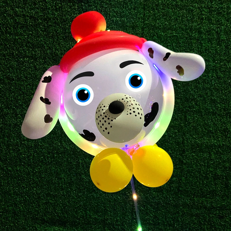 Kids Glow In Dark Cartoon Balloon Party Celebration Promotion Gift