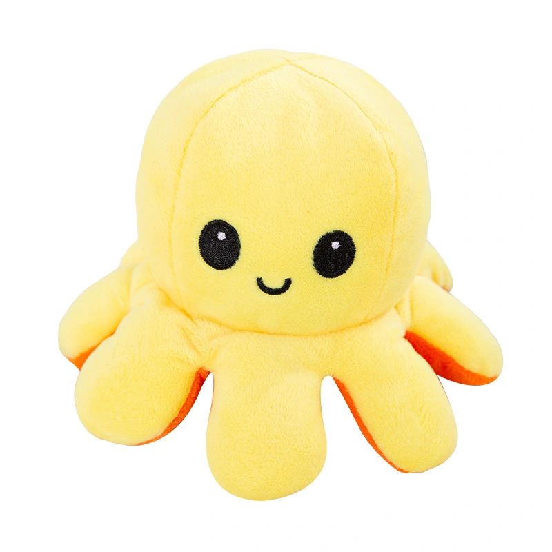 Octopus Plush Pillow Dolls Reversible Cartoon Flip Octopus Plush Toys
