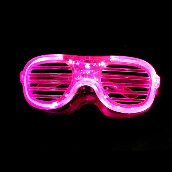 Glowing Led Light Nightclub Party Eyeglass Carnival Celebration Prop