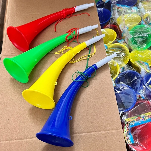 Ox Horn Shape Sports Events Promotional Cheer Horn Prop