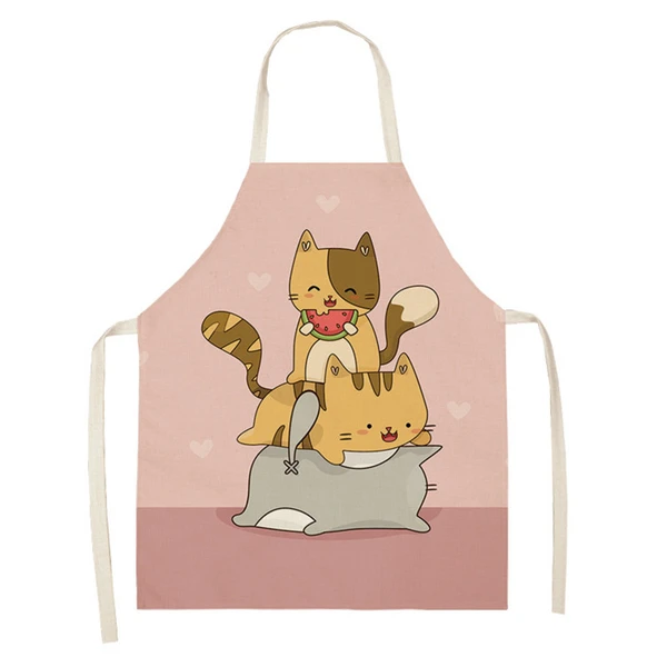 Custom Waterproof Full Printed Sublimation Linen Promotional Apron