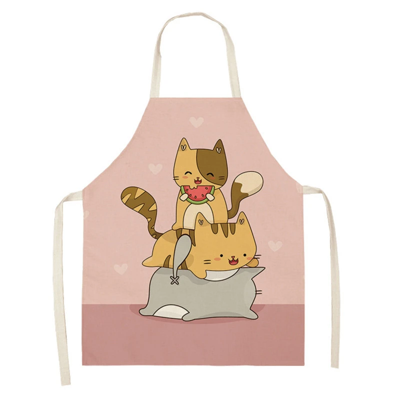 Custom Waterproof Full Printed Sublimation Linen Promotional Apron