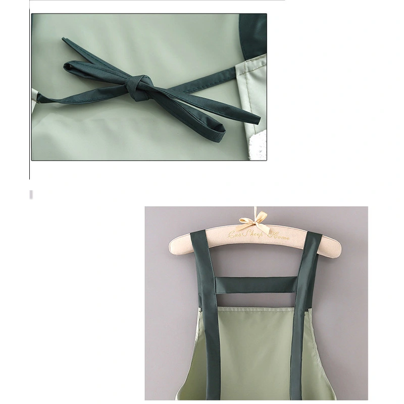 Wholesale Kitchen Apron Woman Oilproof Waterproof New Cooking Apron