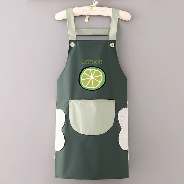 Wholesale Kitchen Apron Woman Oilproof Waterproof New Cooking Apron