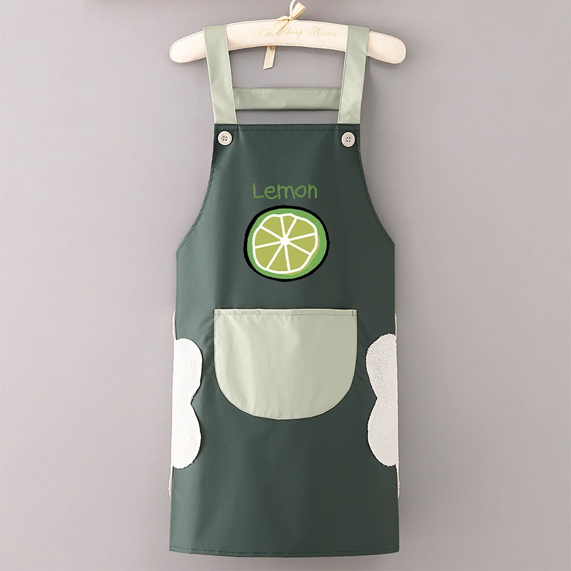 Wholesale Kitchen Apron Woman Oilproof Waterproof New Cooking Apron