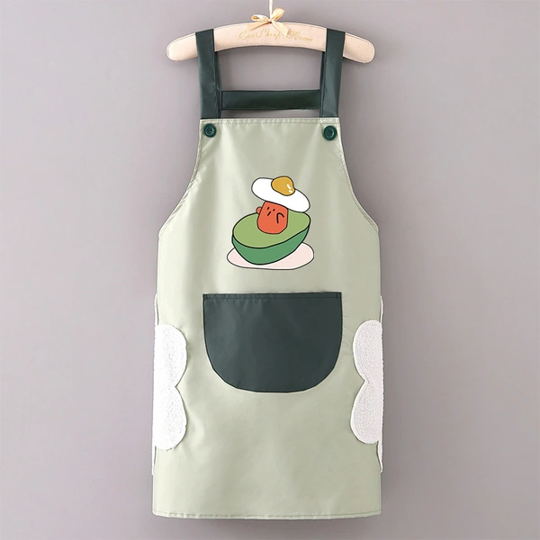 Wholesale Kitchen Apron Woman Oilproof Waterproof New Cooking Apron