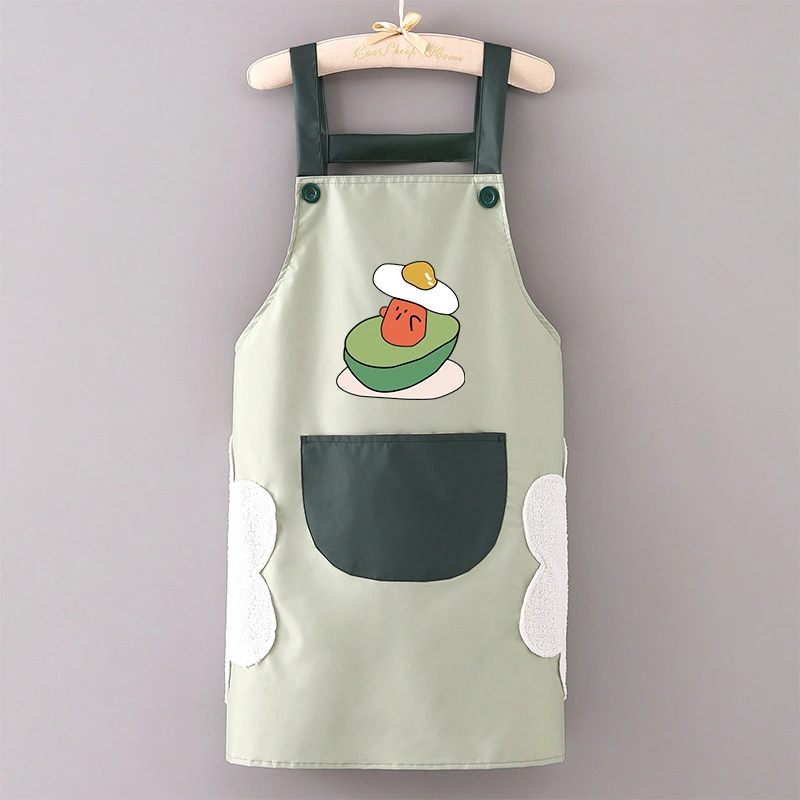 Wholesale Kitchen Apron Woman Oilproof Waterproof New Cooking Apron