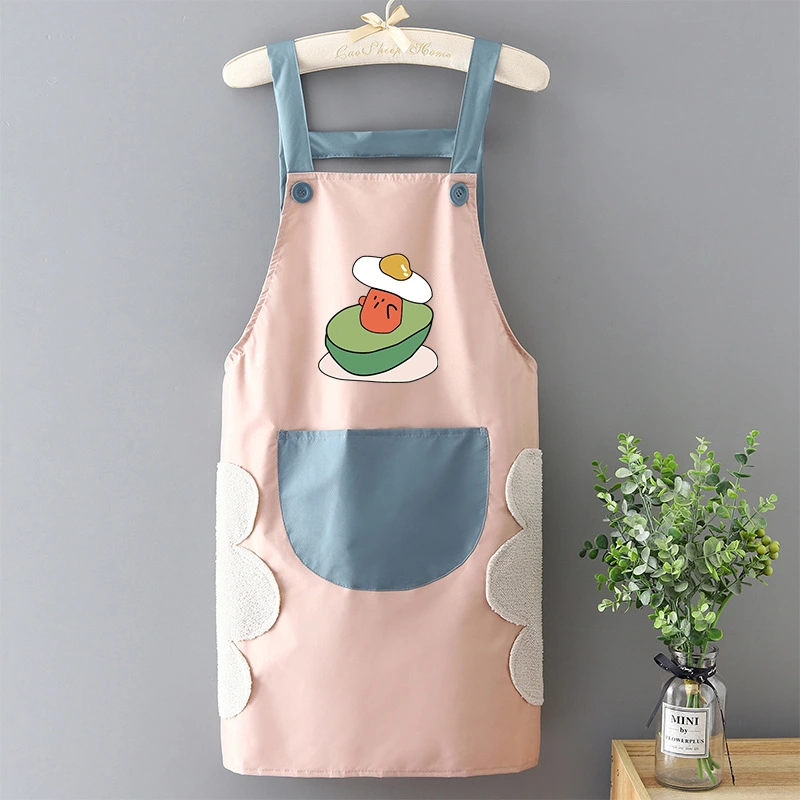 Wholesale Kitchen Apron Woman Oilproof Waterproof New Cooking Apron