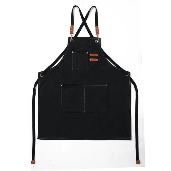 High-end Thicken Cotton Canvas Craftsman Coffee Salon Barber Apron