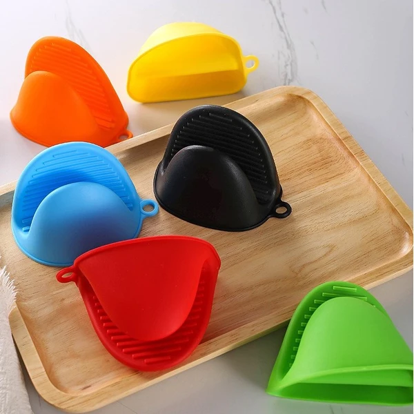 Mini Anti Scalding Oven Gloves Silicone Heat Resistant Cooking Gloves