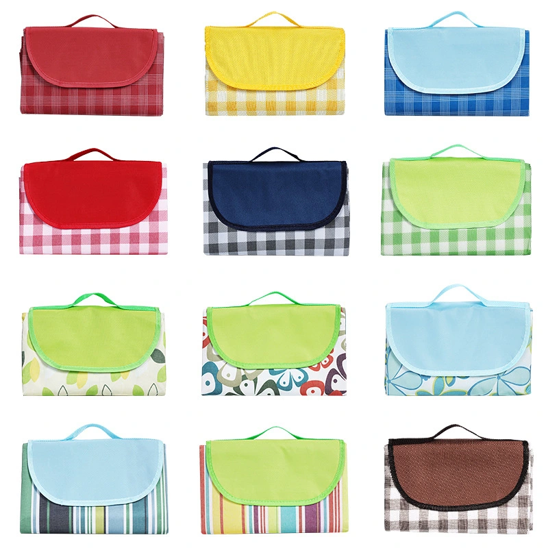 Oxford Foldable Waterproof Sand Mat Camping Blanket Picnic Mat 