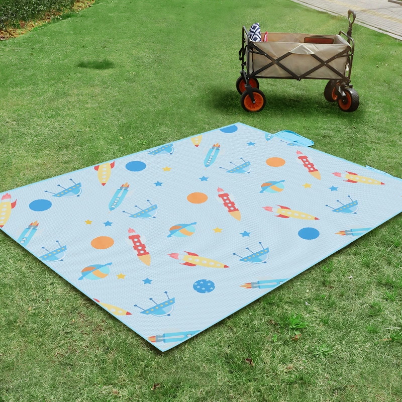 Portable Picnic Camp Beach Mat Full Print Waterproof Oxford Blanket
