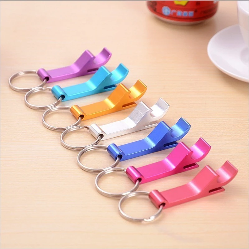 Promotional Customized Logo Mini Keychain Beer Bottle Opener