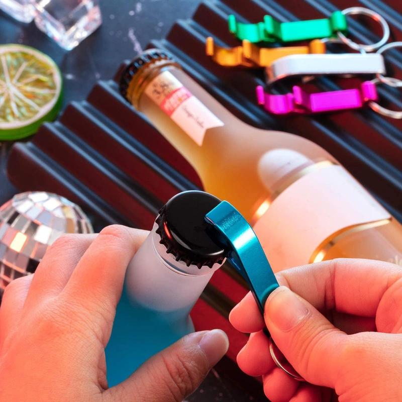 Promotional Customized Logo Mini Keychain Beer Bottle Opener