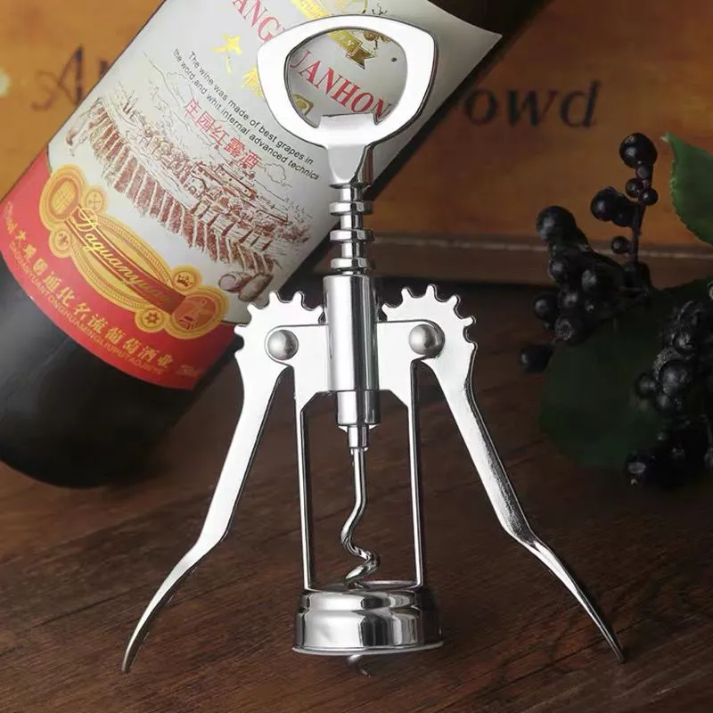 Zinc Alloy Kitchen Bar Tools Corkscrew Red Wine Bottle Opener
