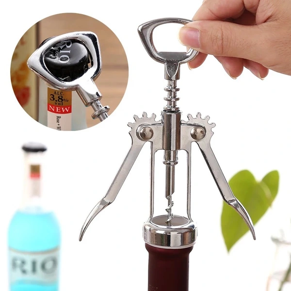 Zinc Alloy Kitchen Bar Tools Corkscrew Red Wine Bottle Opener