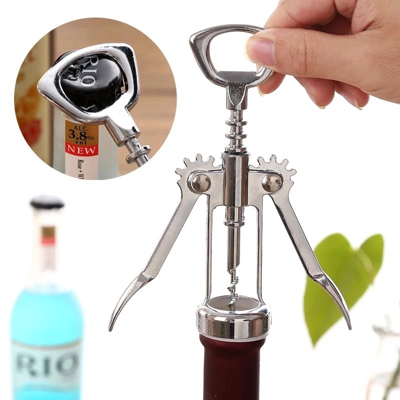 Zinc Alloy Kitchen Bar Tools Corkscrew Red Wine Bottle Opener
