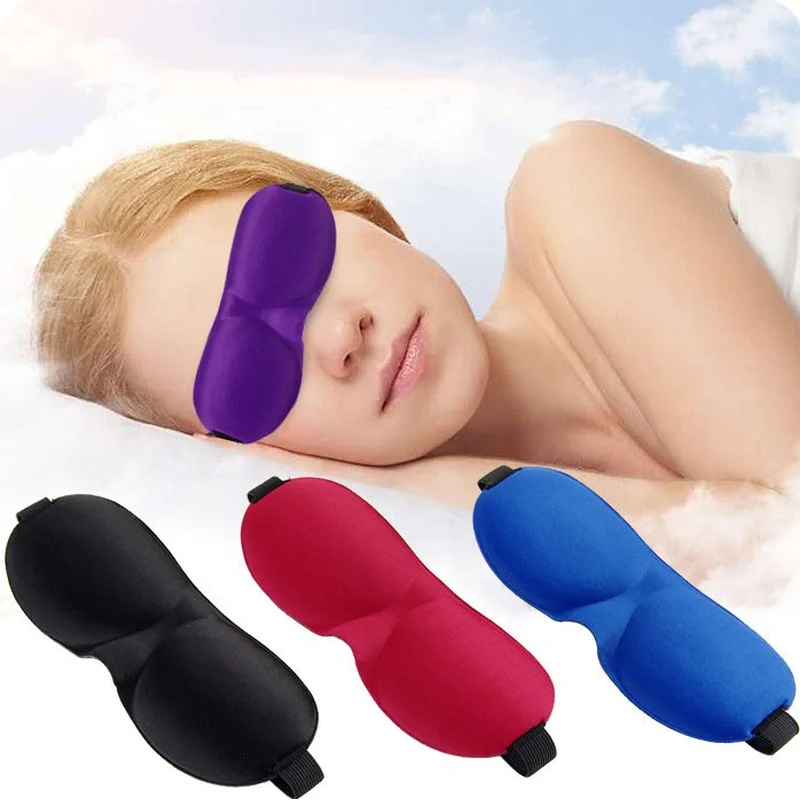 3D Shading Soft Blindfold Eye Cover Rest Relax Sleeping Eyemask