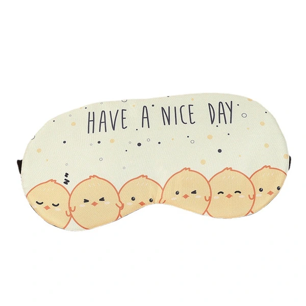 Creative Cartoon Rest Blindfold Eye Cover Sleeping Mask with Ice Bag