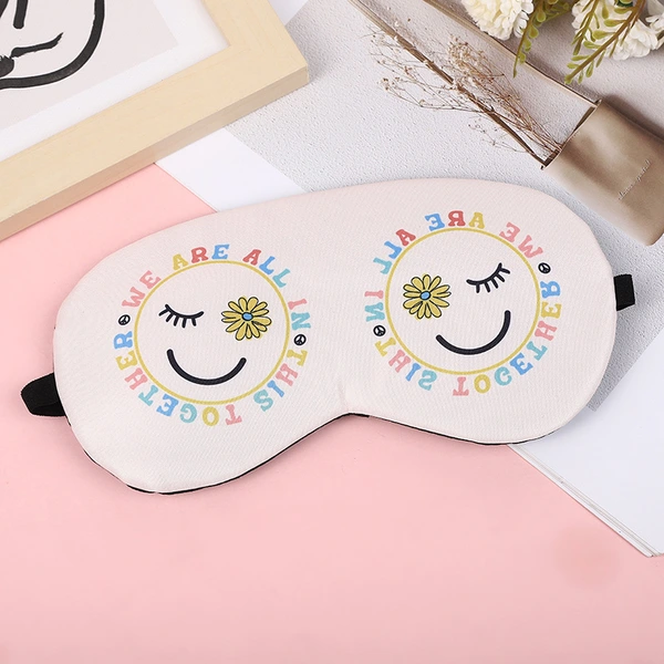 Creative Cartoon Rest Blindfold Eye Cover Sleeping Mask with Ice Bag