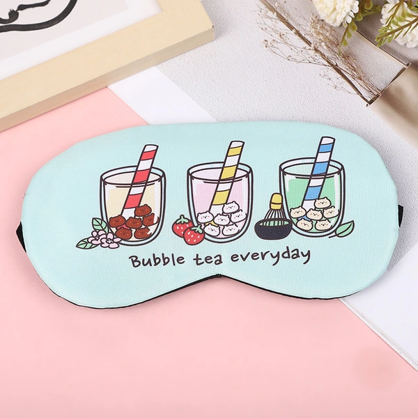 Creative Cartoon Rest Blindfold Eye Cover Sleeping Mask with Ice Bag