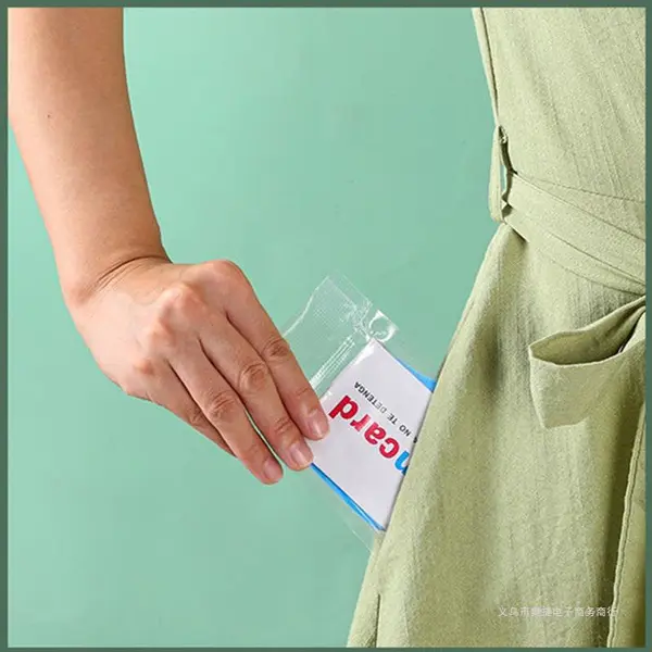 Disposable One-piece Travel Raincard Outdoor Pullover Raincoat