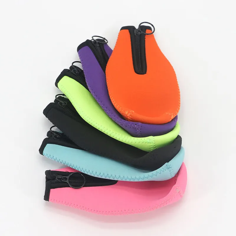 Neoprene Bottle Covers Insulated Wine Beer Cooler Sleeve with Zipper