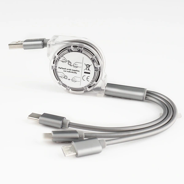 Usb Cable 3 in 1 USB Fast Charg Usb Data Cable Mobile Phone Data Line