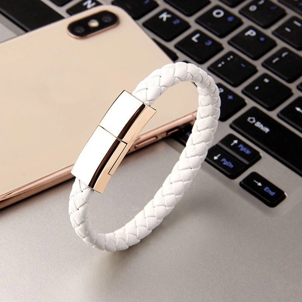 Micro Usb Charging Line Type c USB Cable Wrist Bracelet Data Line