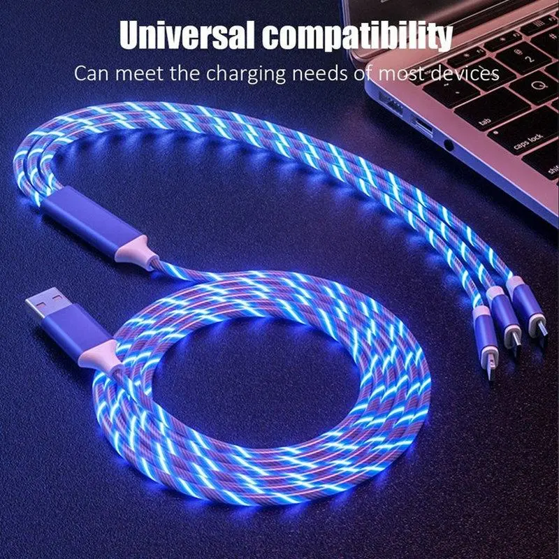 LED USB Charging Line Mobile Phone Led Light Charging LED