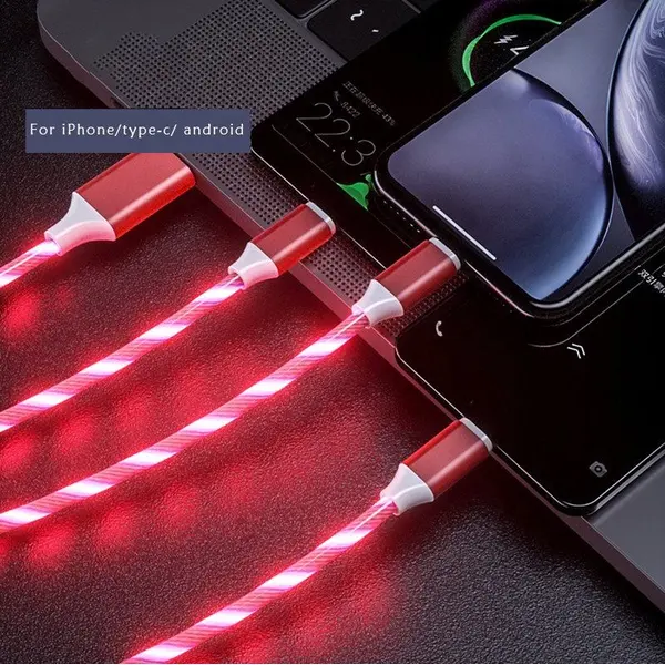 LED USB Charging Line Mobile Phone Led Light Charging LED