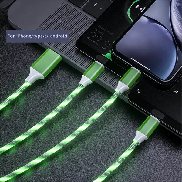 LED USB Charging Line Mobile Phone Led Light Charging LED