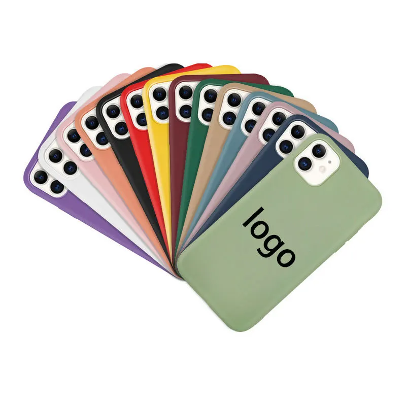  Custom Logo Print Mobile Cell Phone Case Back Cover for Iphone