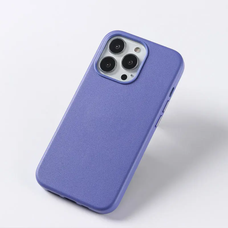 Original Leather Case For Wireless Charging Protect Covers For iPhone