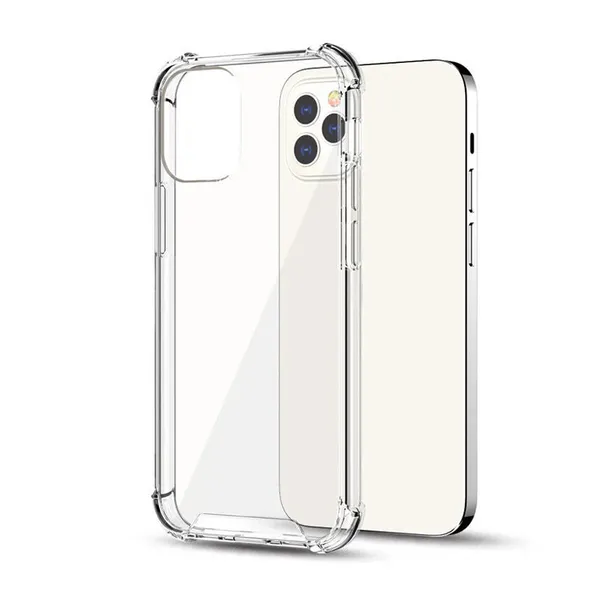 Shock Proof Four-corner Airbag for Acrylic Bumper TPU Iphone Case