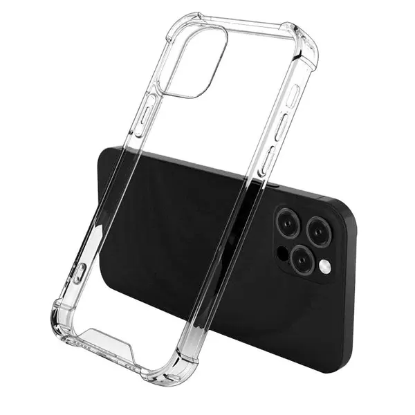 Shock Proof Four-corner Airbag for Acrylic Bumper TPU Iphone Case