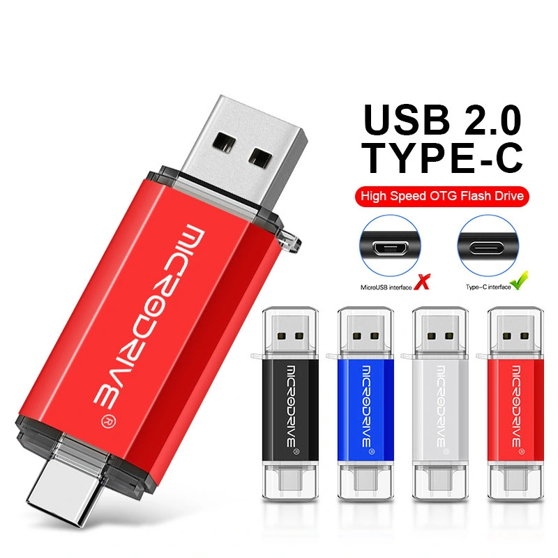 OTG USB Flash Drive Smartphone Type C Pendrive OTG 2.0 USB Flash Drive