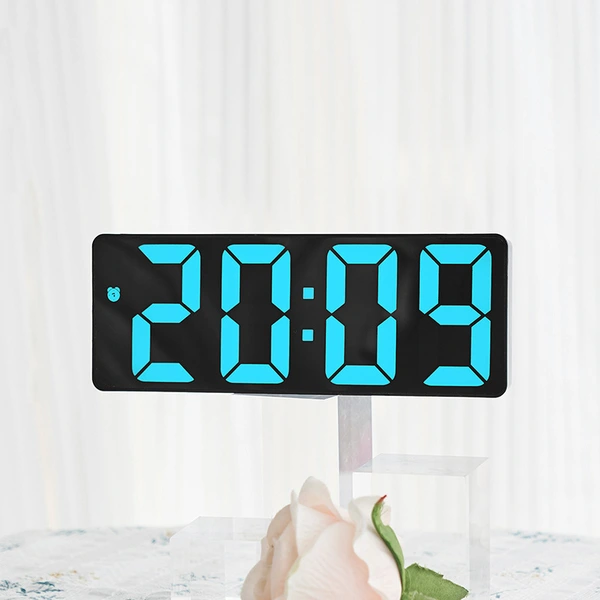 Digital LED Desktop Snooze Mini Bedroom Electronic Alarm Clock