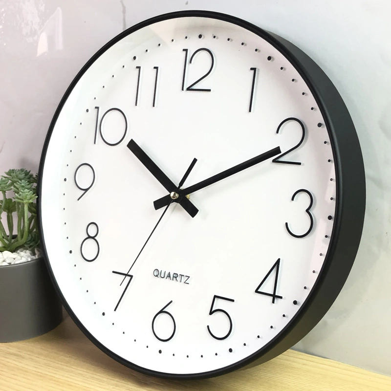  Wall Clocks With Frame Transparent Plastic Hanging Clock Living Room