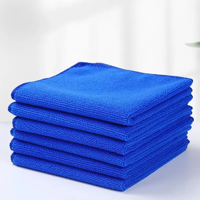Custom Microfiber Cleaning Cloth Rags Car Absorbent Cleaning Towel
