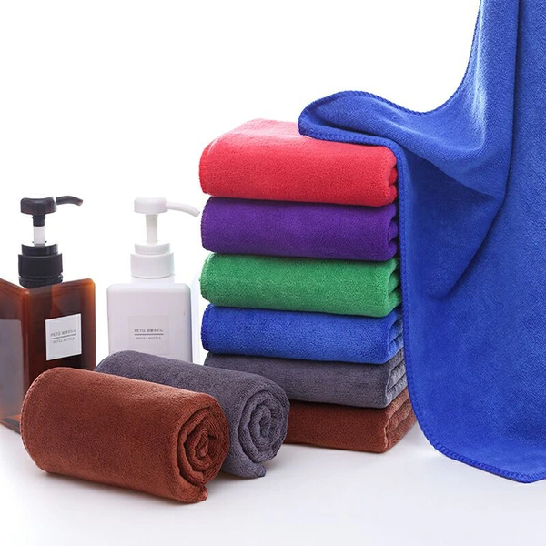 Solid Microfiber Cleaning Cloths Car Care Towel Car Cleaning Towels